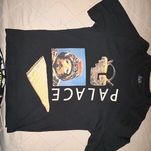 PALACE Black Graphic Tee